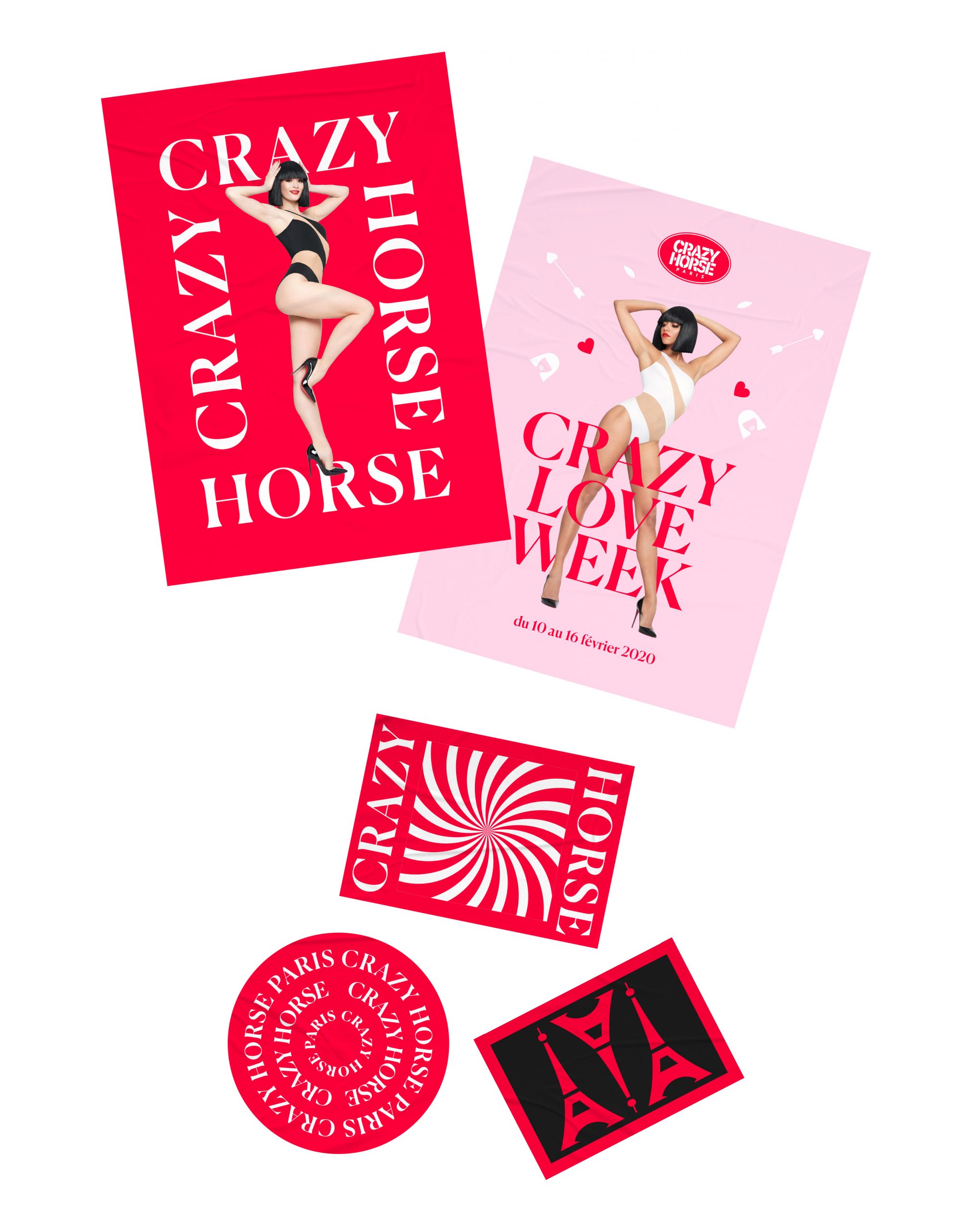 test affiches stickers